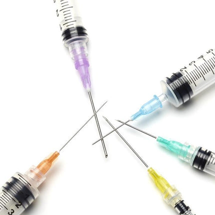 Medline Standard Hypodermic Needle, 23 G x 1" (2.54 cm), Deep Blue, 1000/CS, SYR100235