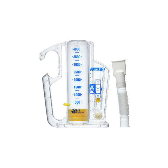 SunMED AirLife® Volumetric Incentive Spirometer, without One-Way Valve, 4000mL, 12 each/case, 001902A