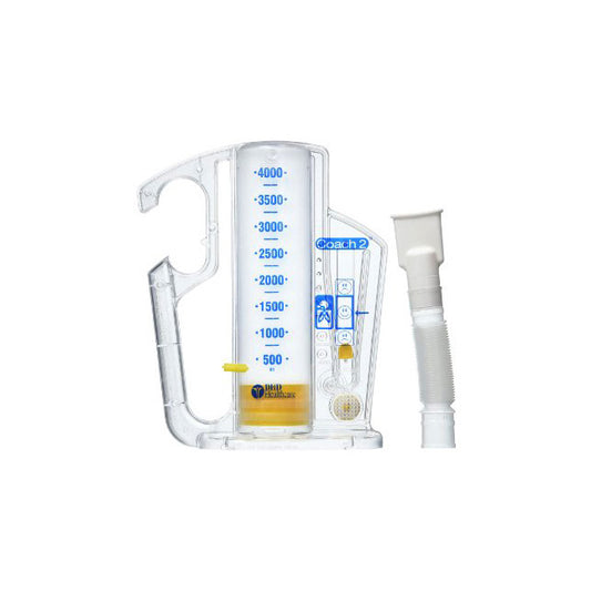 SunMED AirLife® Volumetric Incentive Spirometer, without One-Way Valve, 2500mL, 12 each/case, 001904A