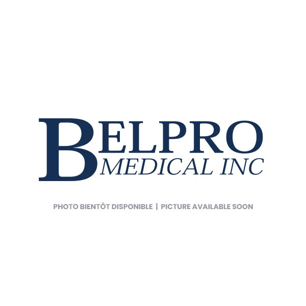 Belpro Medical Leg Bag with 18" Extension Tube with Bidirectional Needleless Luerlock, 25 each/case, ULBTLL-386RVT
