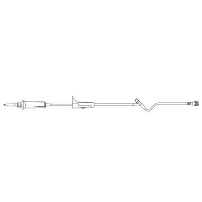 B. Braun Primary Gravity IV Administration Set, With One Non-Needle-Free Injection Site, 16mL, L83", 15 drops/mL, 10/Pack, 50 each/case V1390 / BBV1390