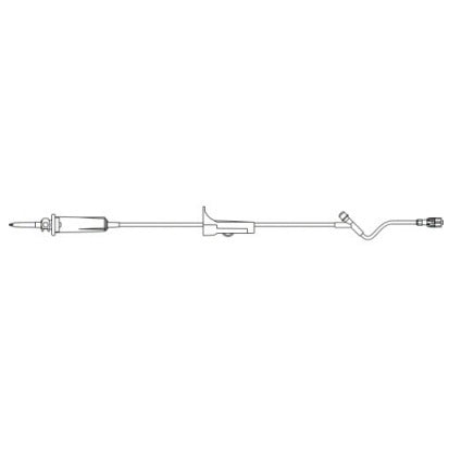 B. Braun Primary Gravity IV Administration Set, With One Non-Needle-Free Injection Site, 18mL, L93", 15 drops/mL, 10/Pack, 50 each/case V1415-15 / BBV1415-15