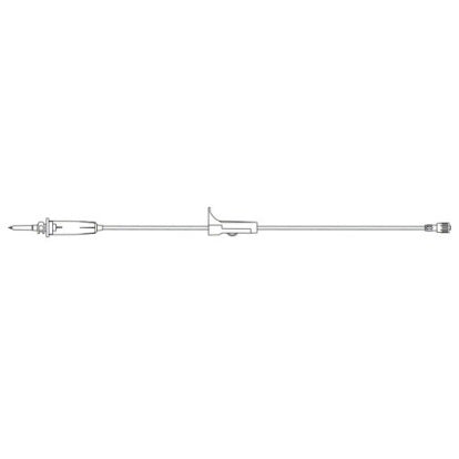 B. Braun Primary Gravity IV Set, 0 Injection Site, 13mL, L67", 60 drops/mL, 10/Pack, 50 each/case V1425-15 / BBV1425-15