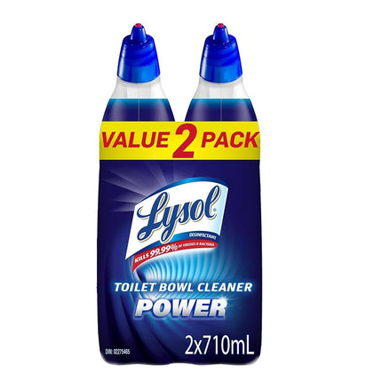 WCD Global Inc. LYSOL® Toilet Bowl Cleaner - Power 710 mL, 2 each/pack, 4 pack/case, 3106235