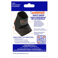 Airway Champion Ankle Wrap One Size 7" - 10 1/2", 1 Each, 0225 - A Medi Supplies