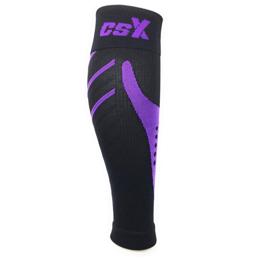 Airway Champion CSX Calf Sleeve Small 15 - 20mm Purple/black, 1 Each, X250PRB - S - A Medi Supplies