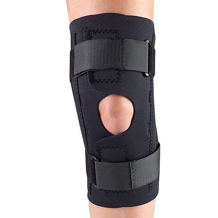 Airway Champion Maximum Neoprene Stabilizer Wrap W/ Hinged Bars XL (16 - 17") Black Opens Flat Reversib, 1 Each, 0312BL - XL - A Medi Supplies