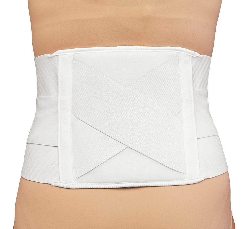 Airway Champion Med Support Sacro Brace W/ Thermopad Reg (30 - 38") 6" Front/8" Back Universal White, 1 Each, 0007 - R - A Medi Supplies