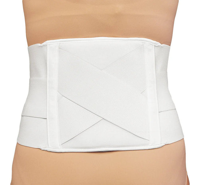 Airway Champion Med Support Sacro Brace W/ Thermopad Reg (30 - 38") 6" Front/8" Back Universal White, 1 Each, 0007 - R - A Medi Supplies