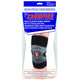 Airway Champion Multilayer Knee Wrap With Stabilizer Pad Charcoal/black, Right, 1 Each, 0476 - R - A Medi Supplies