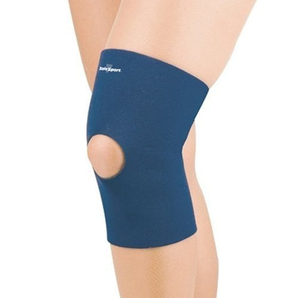 Airway Kidsline Knee Sleeve W/ Open Patella Blue Medium, 1 Each, 0316RB - M - A Medi Supplies