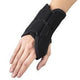 Airway OTC 6" Maximum Wrist Splint Petite Left S (5 1/2 - 6 1/2") Low Contour And Separate Fasteners Black, 1 Each, 2382L - S - A Medi Supplies