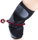 Airway Otc Elbow Support Wrap, Minimum Support, Black, Small (7.75 - 9.75"), 1 Each, 2429 - S - A Medi Supplies