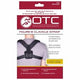 Airway Otc Maximum Comfort Posture Brace W/ Rigid Stays 2XL (44 - 48") W/ Adjustable Padding Black, 1 Each, 2456 - 2L - A Medi Supplies