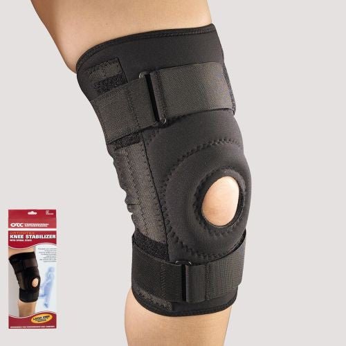 Airway OTC Knee Stabilizer With Spiral Stays Medium Support Latex Free XL (20 - 22") Black, 1 Each, 2541 - XL - A Medi Supplies