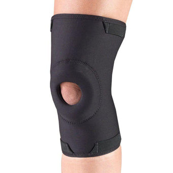 compare product Airway OTC Knee Support (Minimum) W/ Stabilizer Pad Black Medium(14