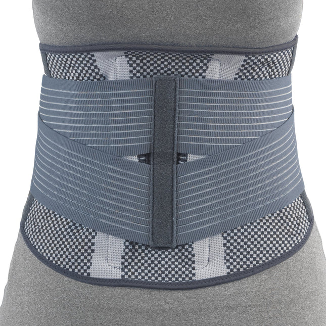 Airway OTC Medium Theratex Lumbosacral Support 2XL (45 - 48") Grey/patteren 10" Back W/ Flexible Stays, 1 Each, 2882 - 2L - A Medi Supplies