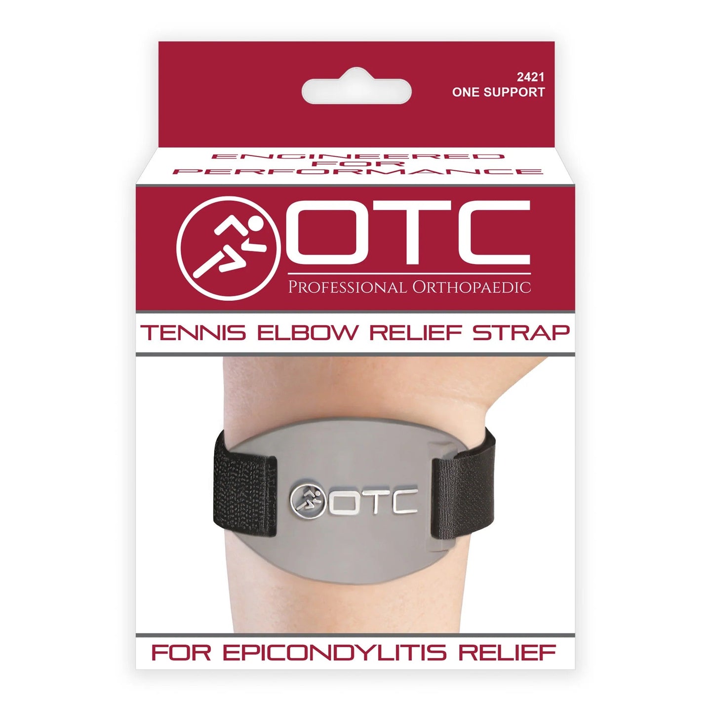 Airway Otc Tennis Elbow Relief Strap, Universal, 1 Each, 2421 - A Medi Supplies