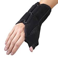 Airway Wrist - thumb Splint 6" Right Black Medium (6.5 - 7.5"), 1 Each, 2386R - M - A Medi Supplies