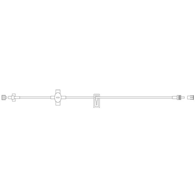 CareFusion Alaris Syringe Module Microbore Tubing 100 each/case 10014914