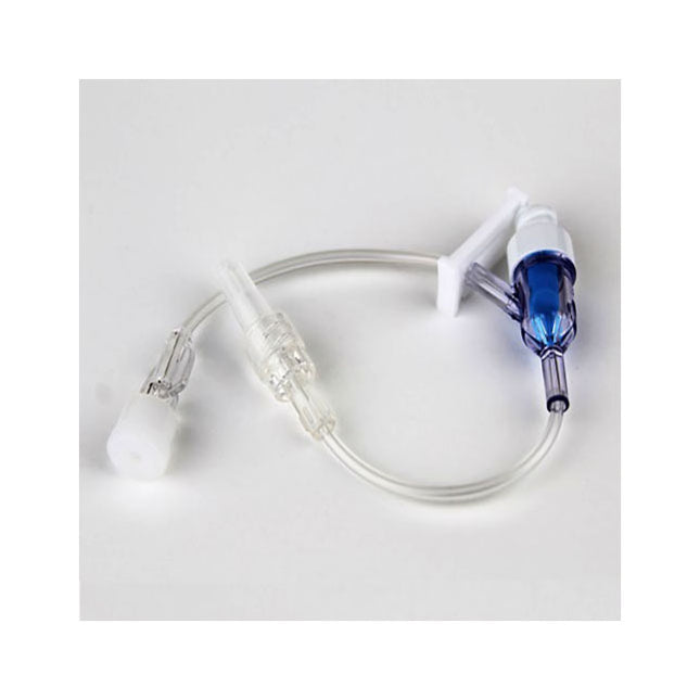 BD Extension Set, Standardbore Tubing, Side Clamp with 1 SmartSite Needle-free Connector 8" 100 each/case 30204E