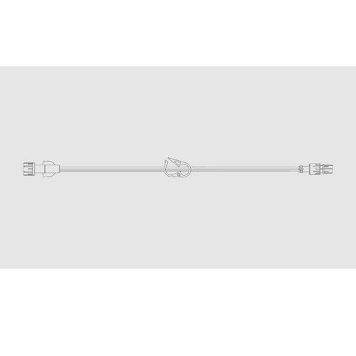 BD Extension Set Pressure Rated Purple Striped Pinch Clamp(s) Spin Male Luer Lock 7.5" 50 each/case ME5301