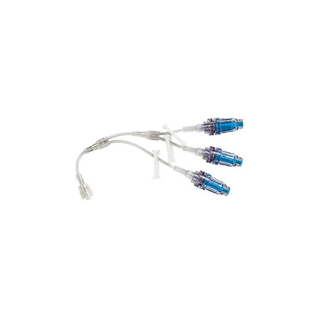 Cardinal Tri-Fuse Extension Set, Minibore, 1.5mL Priming, L7" 50 each/case MP9233-C