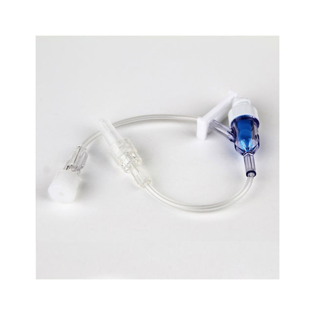 BD Extension Set, Standardbore Tubing, Side Clamp with 1 NAC-y Needle-free Valve 8" 50 each/case MX9060