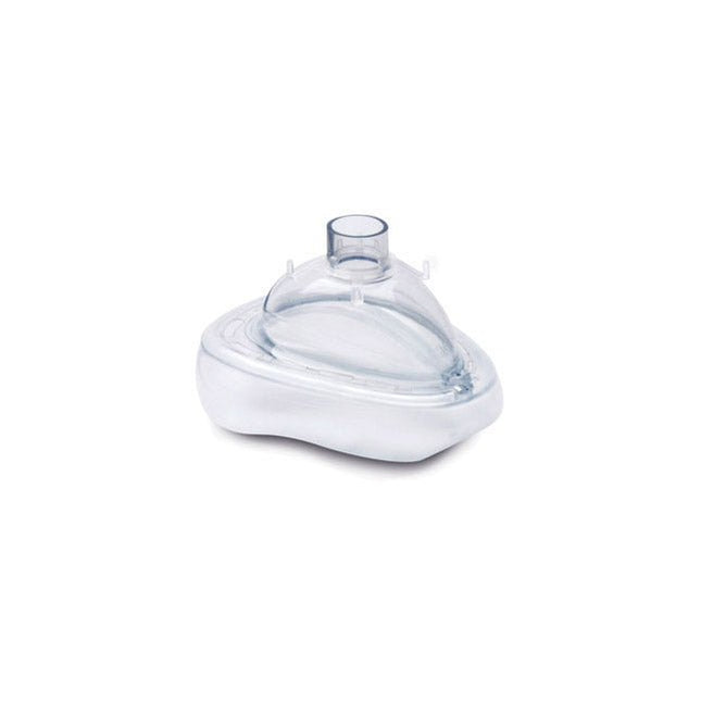 Ambu Face Mask, Medium, Adult, Polyvinylchloride, with Blue Hook Ring 20 each/box, 000252055 - A Medi Supplies