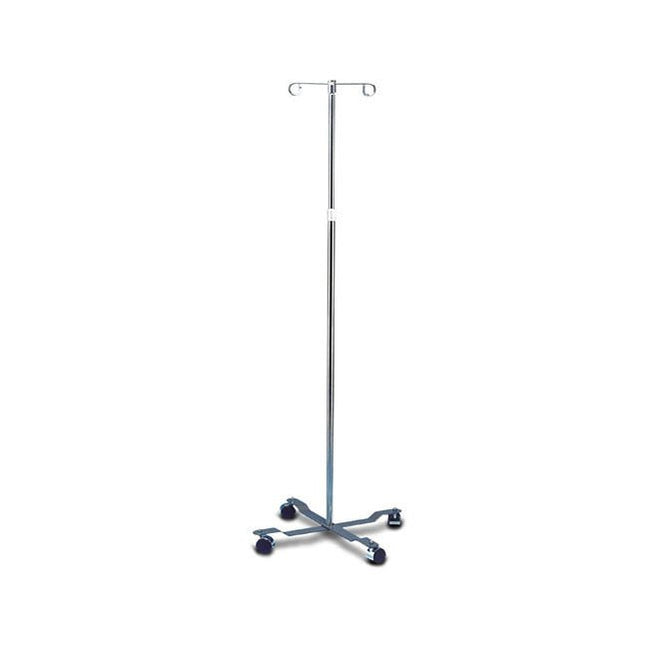 AMG Medical Intravenous Stand, Economy, Two Hook, 775 - 751 - A Medi Supplies