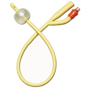 Amsino AMSure®, Foley Catheter, 100% Silicone, 2 - Way, Straight Tip, OD 12Fr, 5cc, 1 each, AS41012S - A Medi Supplies