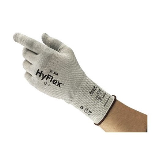 Ansell HYFLEX® Lightweight Industrial Glove 11-318 12 pair/bag, 12 bag/case 11318070