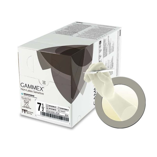 Ansell GAMMEX® Non-Latex Sensitive Surgical Glove 50 pair/box, 4 box/case 20277255