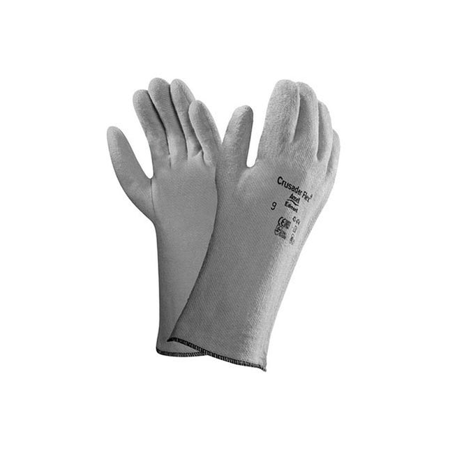 Ansell Crusader® Flex Protective Glove, Nitrile Coating, Size 10, L14" Grey 4247411100