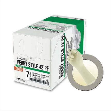Ansell ENCORE® Perry® Surgical Glove, Style 42® 50 pair/box, 4 box/case 5711100PF