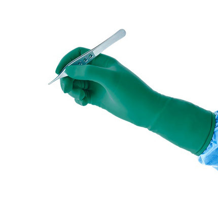 Ansell GAMMEX® Non-Latex Surgical Glove, Synthetic Neoprene, Green 50 pair/box, 4 box/case 851155
