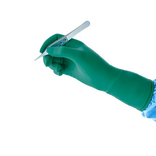 Ansell GAMMEX® Non-Latex Surgical Glove, Synthetic Neoprene, Green 50 pair/box, 4 box/case 851155