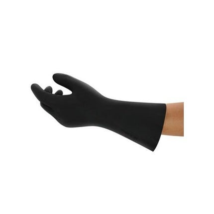 Ansell ALPHATEC® Chemical Gloves, Neoprene, Size 9, L13", Black, 12 pair/box, 2986511090 - A Medi Supplies