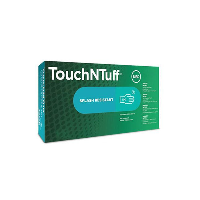 Ansell TOUCHNTUFF® 93 - 300 Non - sterile Disposable Nitrile Cleanroom Glove, Size 9.5 - 10, XL, 100 each/bag, 114885 - A Medi Supplies