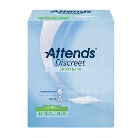 Attends Discreet Underpad, 23" x 36", 10 bags of 15, UFS236RG - A Medi Supplies
