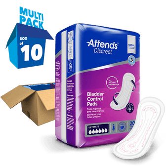 compare product Attends Discreet Women's Ultimate pad ,L-15