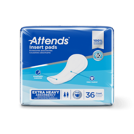 Attends insert pads 16.5", 4 bags of 36, IP0400A - A Medi Supplies