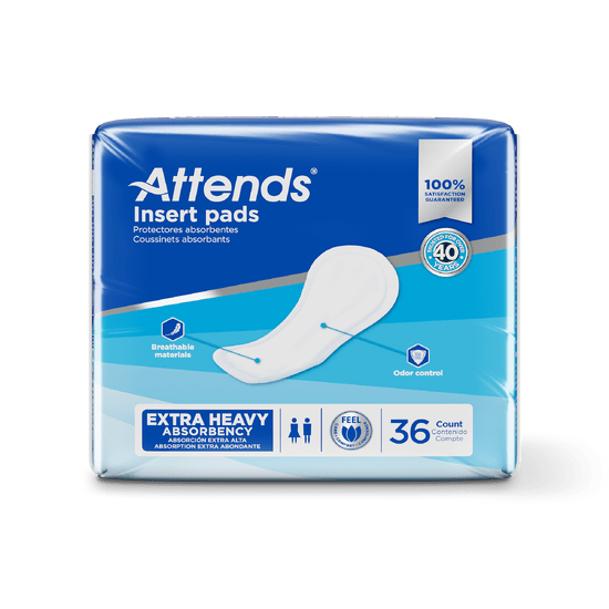 Attends insert pads 16.5", 4 bags of 36, IP0400A - A Medi Supplies