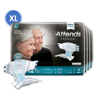 compare product Attends Premier Briefs  X-Large ,4 bags of 10 , ALI-BR40