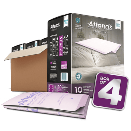 Attends Premier Underpads, 30" x 36", 6 bags of 10, ALI - UP3036 - A Medi Supplies