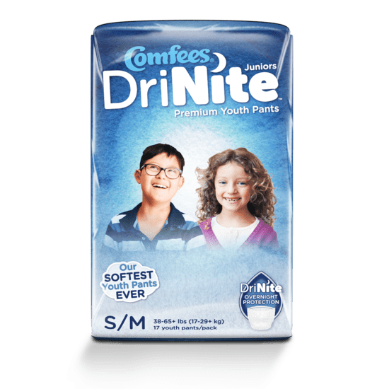 Comfees Youth Pants, Small/Medium, 4 bags of 17, CMF - YSM - A Medi Supplies