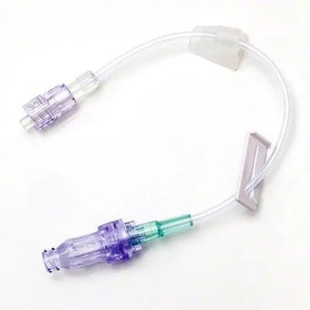 compare product B. Braun Caresite Ext Set W/ Stab 8in 100 each/case 470188