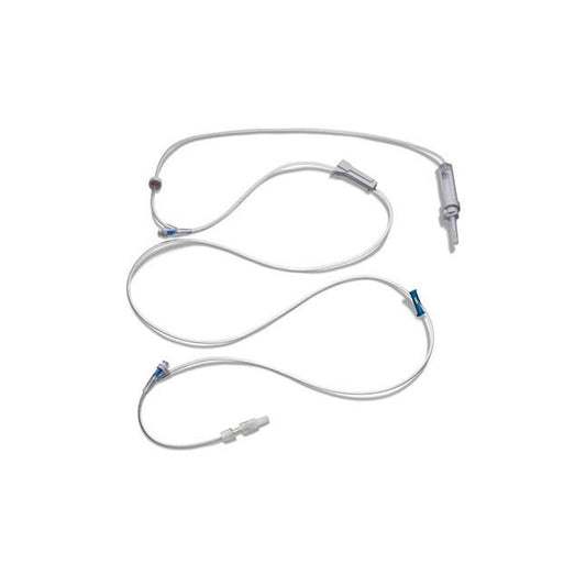 B. Braun Extension Set, Standard Bore, With Two CARESITE® Valve Injection Site 50 each/case 354220 - A Medi Supplies