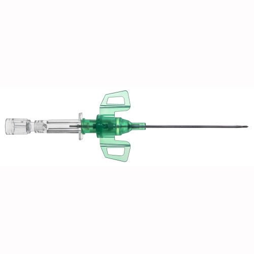 B. Braun Introcan Safety® 3 IV Catheter, Winged, Polyurethane, L1.25" OD 18GA Green, 50 each/box, 4251131 - 02 - A Medi Supplies