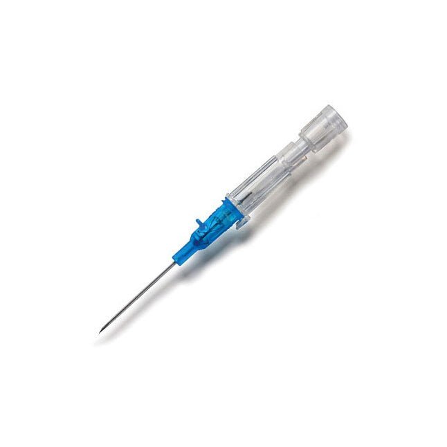 B. Braun Introcan Safety® IV Catheter, Straight, Polyurethane, L1" OD 22GA, 35mL/min, 50 each/box, 4251628 - 02 - A Medi Supplies